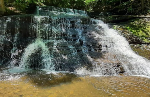 Powerful waterfall, an Example of Abba's Powerful and Mysterious Ways